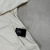 Canvas Cotton Hooded Smock Cream