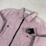 Garment Dyed Overshirt Pink