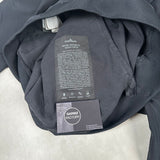 Ghost Nylon Cotton 3L 1/2 Zip Smock Black