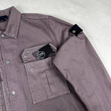 Light Bull Denim-TC Overshirt Purple
