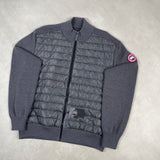 Hybridge Knit Hybrid Jacket Grey
