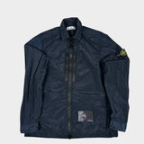 Nylon Metal Overshirt Navy
