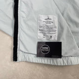 Stretch Cotton Twill-TC Hooded Jacket Light Blue