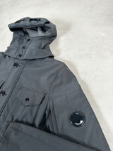 C.P. Shell Soft Shell Goggle Jacket Grey