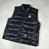 Crofton Down Vest Black