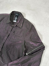 Shadow Project Weft Overshirt Purple