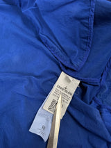 Nylon Metal Flock Jacket Blue