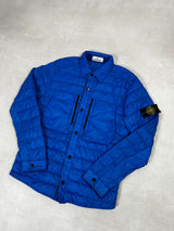 Micro Yarn Down Overshirt Blue