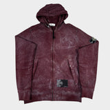 Frost Full Zip Hoodie Burgundy