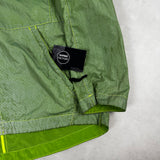 Pixel Reflective Hooded Jacket Green