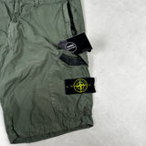 RE - Fit Light Cargo Shorts Green
