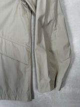 Ghost Zip Overshirt Cream