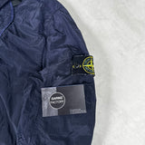 Nylon Metal Lined Overshirt Blue