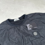 Nylon Metal Ripstop Sweatshirt Black