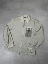 Metropolis Series Flatt Nylon Overshirt Cream