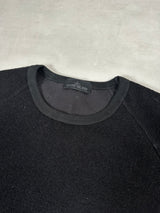 Ghost Wool Crewneck Sweatshirt Black