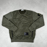 Nylon Metal Sweatshirt Khaki