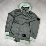 Nylon Metal Watro-TC Econyl Hooded Jacket Green