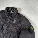 Mussola Gommata Field Jacket Dark Grey