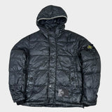 Garment Dyed Down Jacket Navy