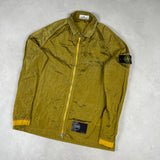 Econyl Nylon Metal Overshirt Yellow