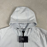 Light Soft Shell-R Hooded Jacket Light Blue