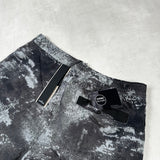 Grid Camo Econyl Shorts Grey