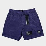 Nylon Metal Swim Shorts Purple
