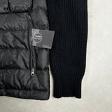 Hybrid Down Knit Goggle Jacket Black