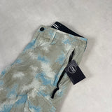 Camo Devore Cargo Trousers Blue