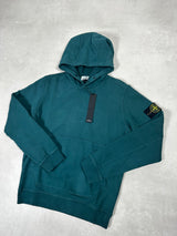 Ribbed Hoodie Teal