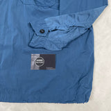 Chrome Hooded Lens Smock Blue