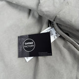 Corduroy Zip Overshirt Grey