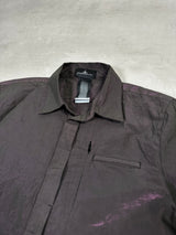 Shadow Project Weft Overshirt Purple