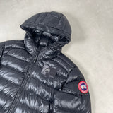 Crofton Hooded Down Jacket Black