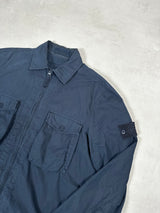Ghost Zip Overshirt Navy