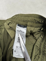 Nylon Metal Bermuda Comfort Shorts Khaki