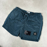 Nylon Metal Swim Shorts Blue