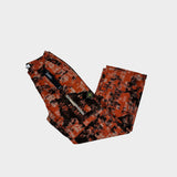 Earth Mapping Camouflage Cargo Trousers Orange
