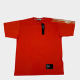 Logo Print T - Shirt Orange