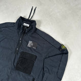 Grid Check Smock Navy