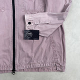 Garment Dyed Overshirt Pink