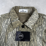 Naslan Rain Camo Overshirt Beige