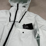 114wn T.co+old Detachable Hood Overshirt Light Blue