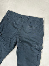 Slim Fit Cargo Trosuers Grey