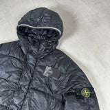 Garment Dyed Down Jacket Navy