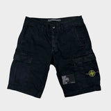 SL Fit Cargo Shorts Black