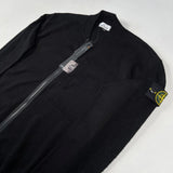 Zip Knit Jumper Black