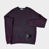 Dust Colour Finish Sweatshirt Purple