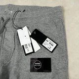 Lens Cotton Fleece Bermuda Shorts Grey